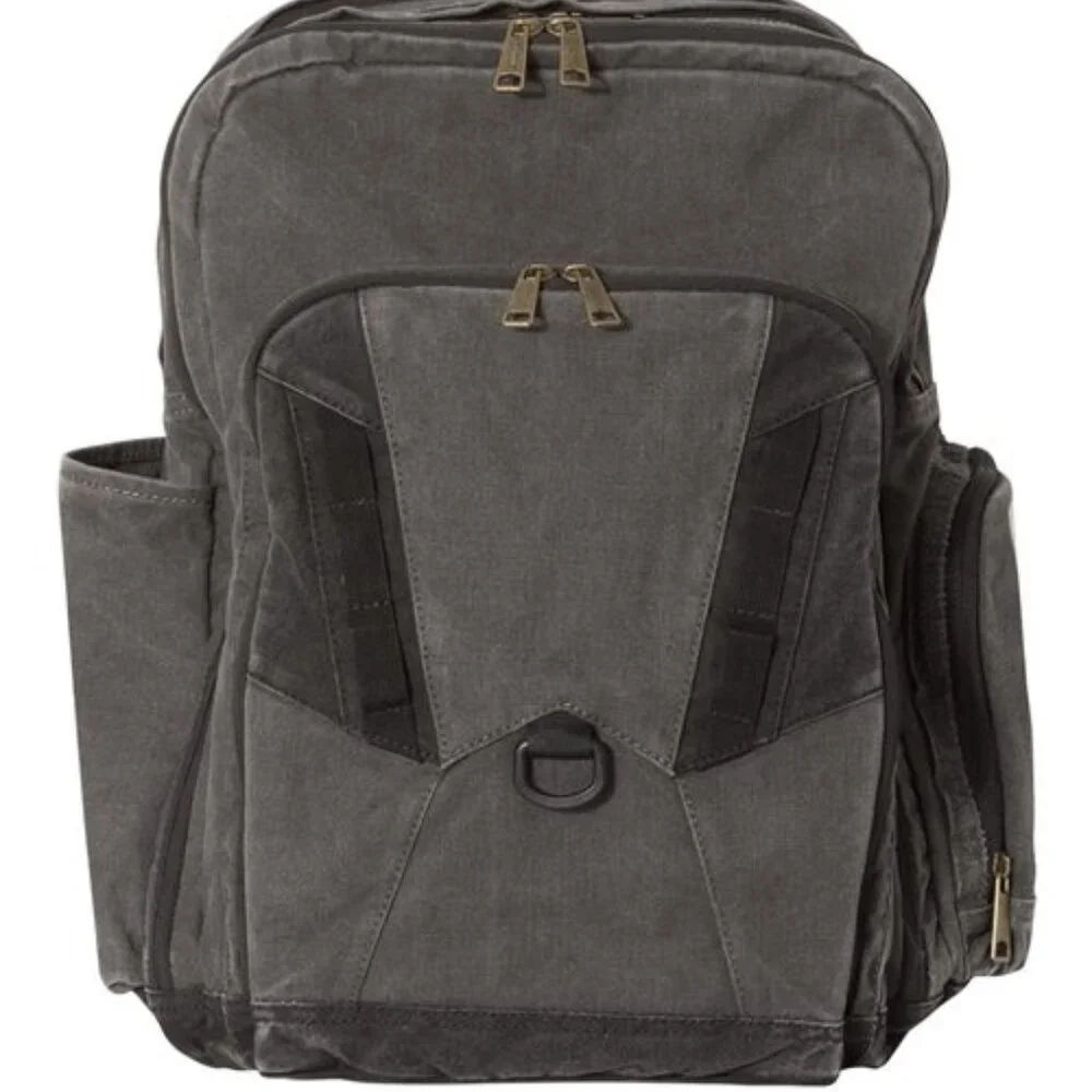 DRI DUCK - 32L Traveler Charcoal/Black Backpack/NWT